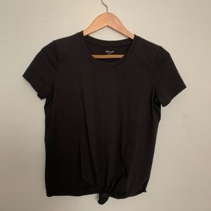 Madewell Knot Front Tee